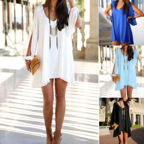 Summer Casual Cocktail Dress - The Style Basket